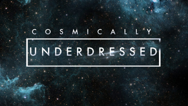 Cosmically Underdressed Image