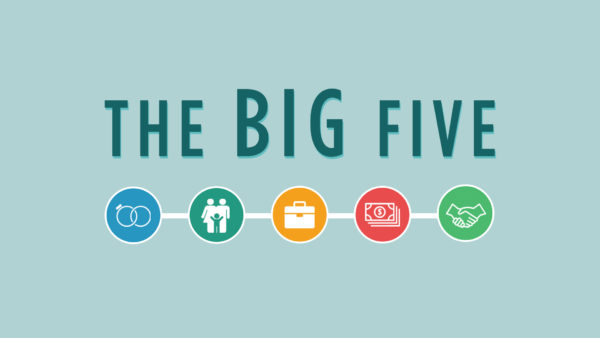 The Big Five #1: Marriage Image